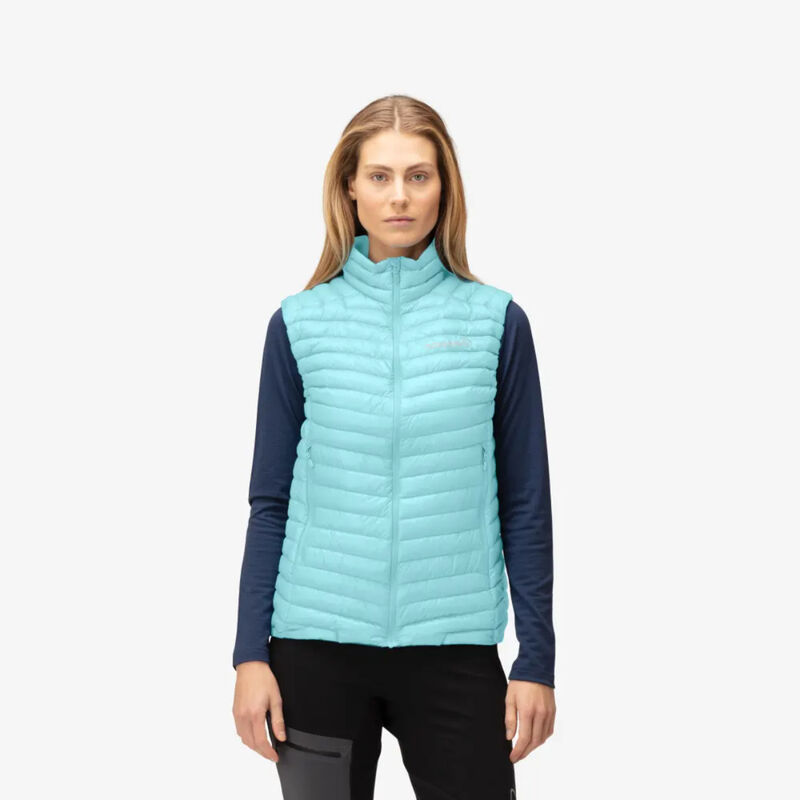 Norrona Trollveggen Superlight Down850 Vest Womens image number 0